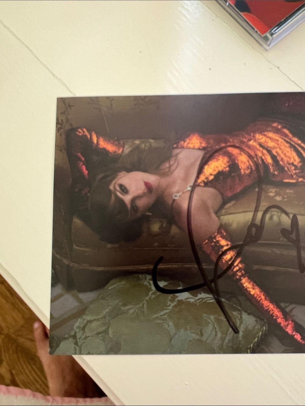 The Life Of A Showgirl w/ hand signed photo #2 Taylor Swift